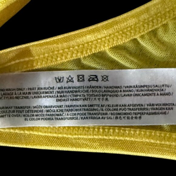 Bluebella Irena Sheer Lace Non Padded Balcony Underwired Bra In Yellow 34D NWT - Picture 14 of 15